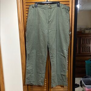 Fashion Nova Army Green Carpenter Pants Size 20